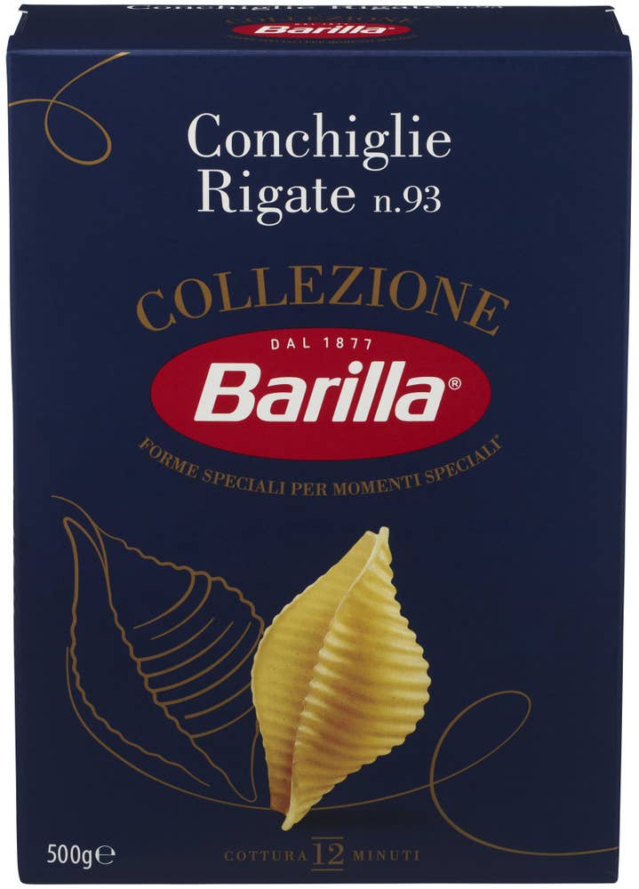 Barilla Conchiglie Rigate n.93