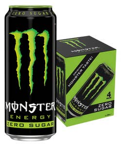 Monster Green Zero 4 x 500 ml
