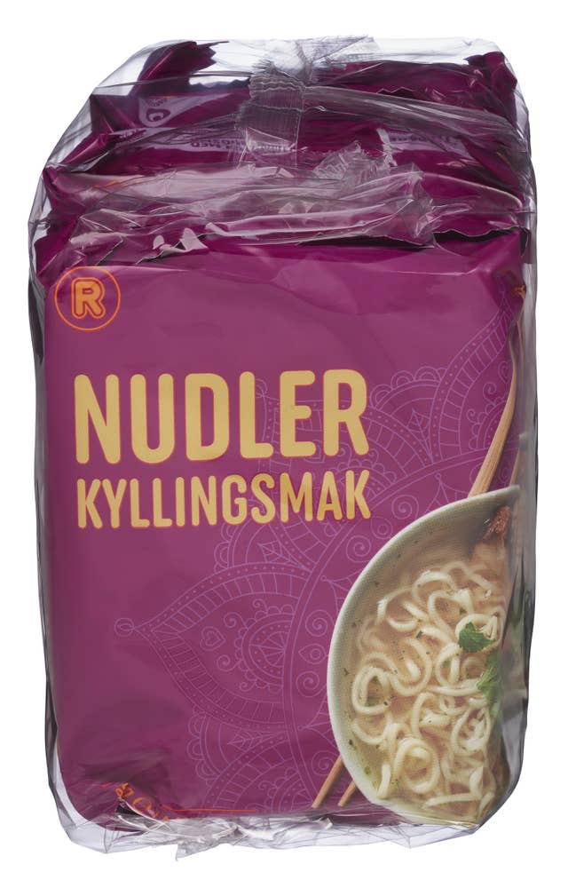 R Nudler med kyllingsmak 5x85g