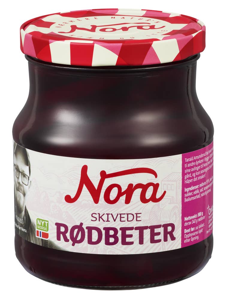 NORA Rødbeter Skivede