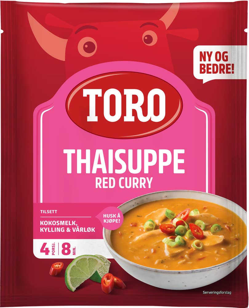 Toro Thaisuppe Red curry