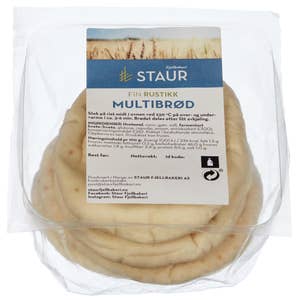 Staur Fjellbakeri Multibrød fine 4 stk