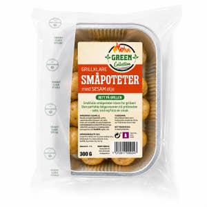 Huseby Gaard Sous vide småpoteter Med sesamolje