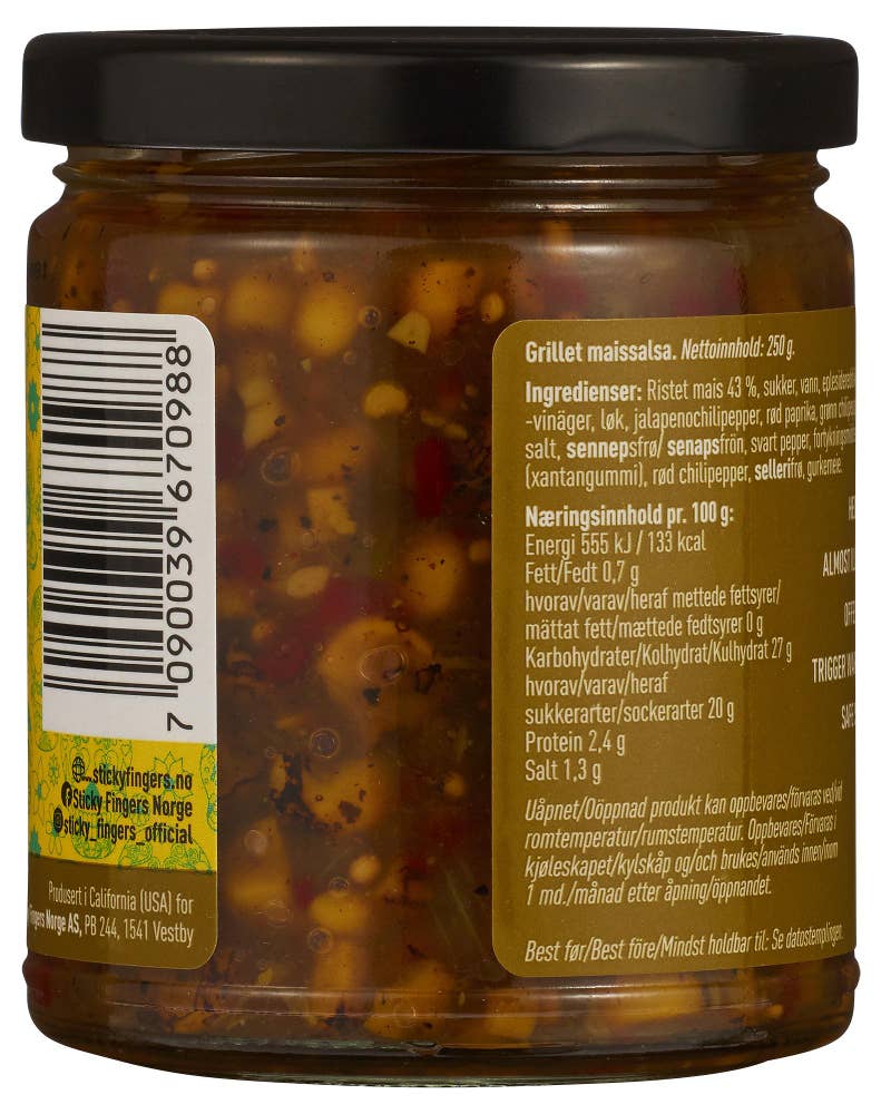 Broken Taco Roasted corn salsa