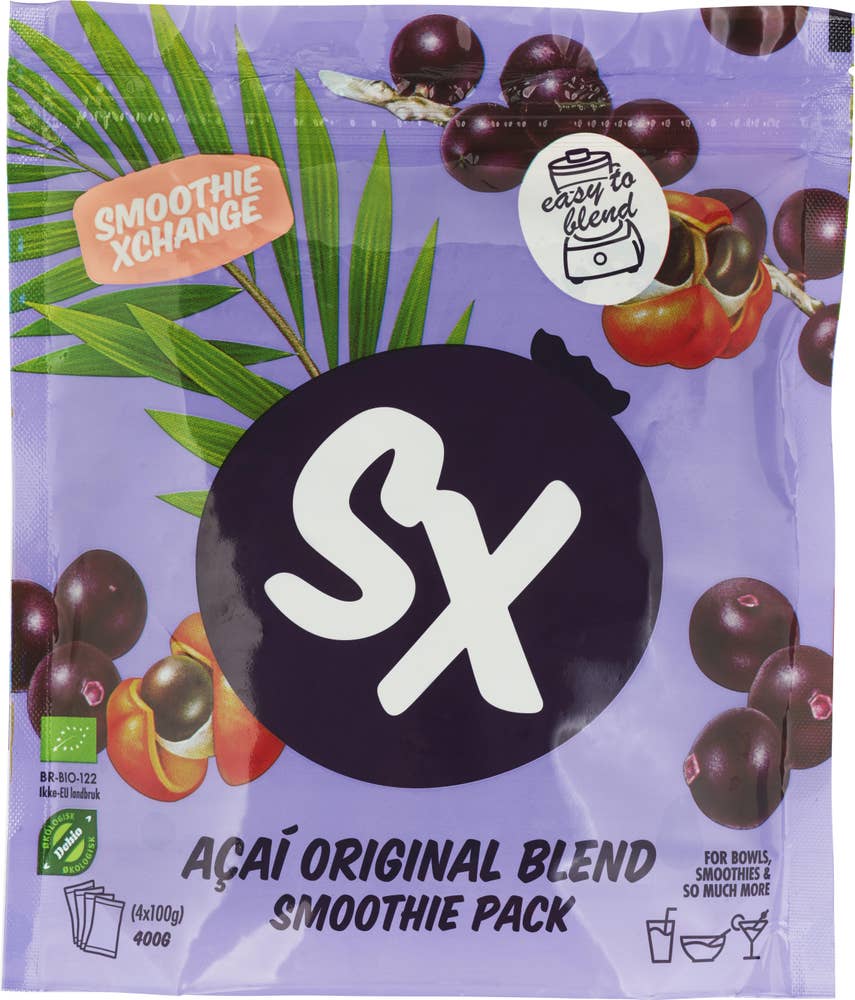SmoothieXchange Açaí Original blend Smoothie pack