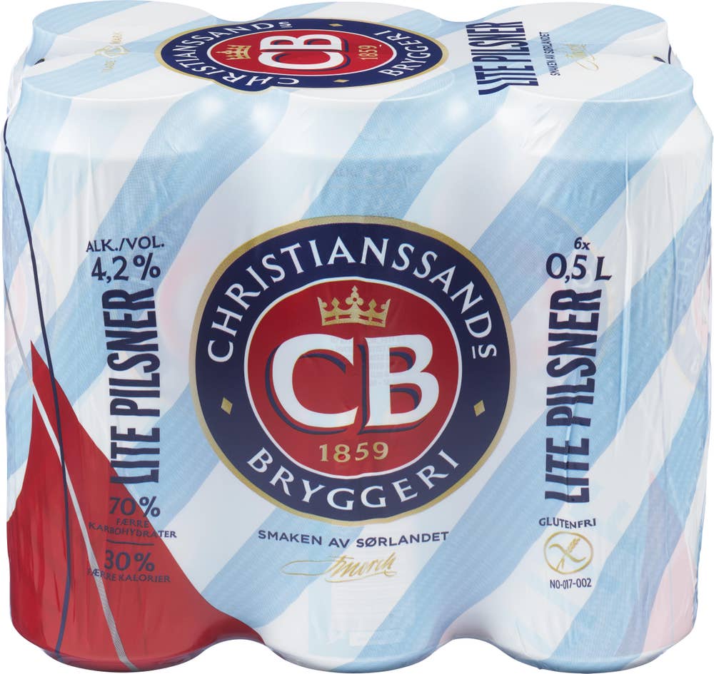 CB Pilsner Lite 6 x 0,5L