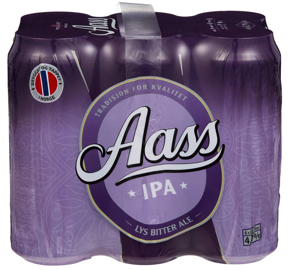 Aass Bryggeri Aass IPA 6 x 0,5l