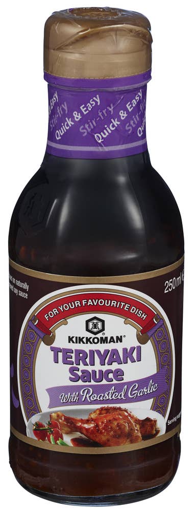 Kikkoman Teriyaki Roasted Garlic Sauce