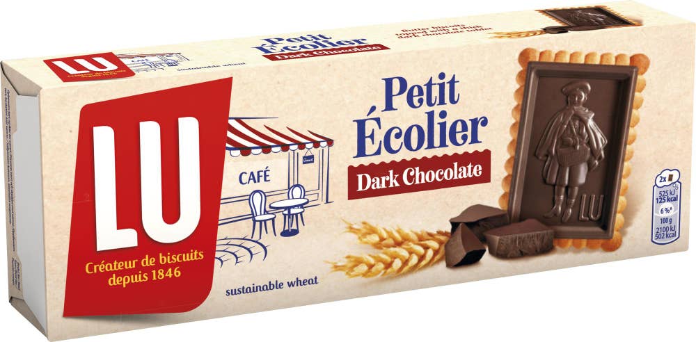 LU Kjeks Petit Écolier Dark Med mørk sjokolade