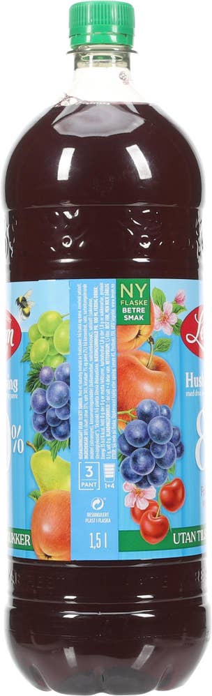 Lerum Husholdningssaft Uten Tilsatt Sukker