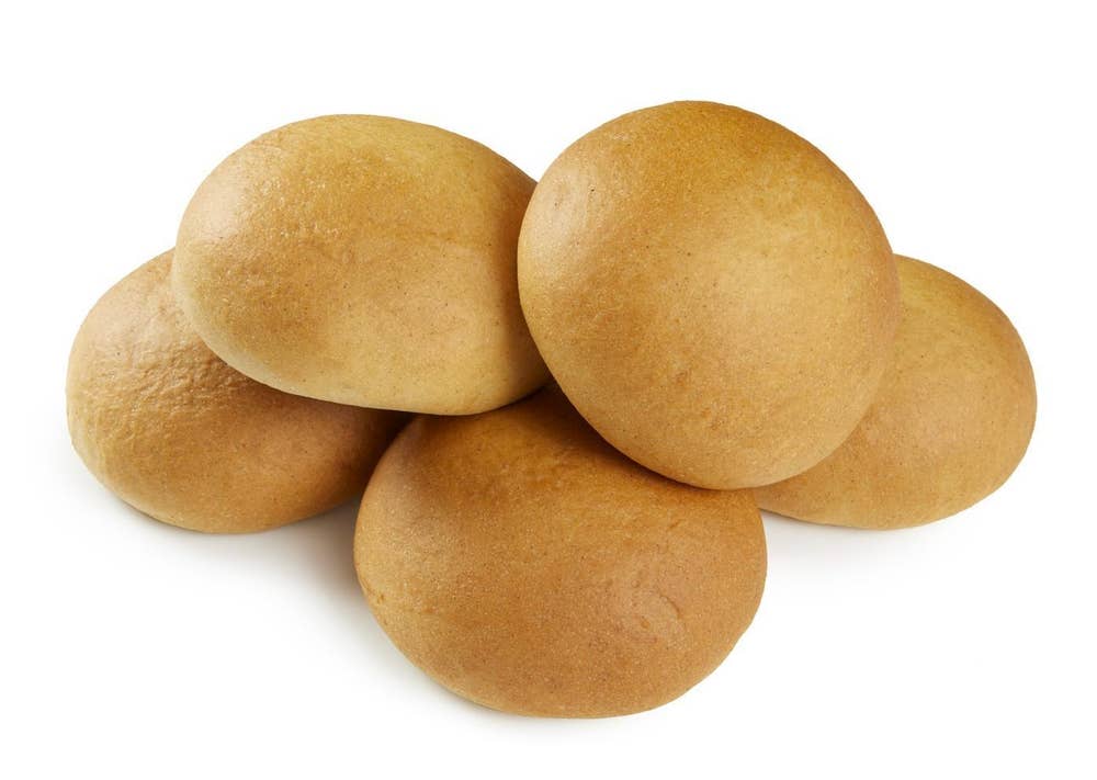 Nybakte hveteboller 5 stk
