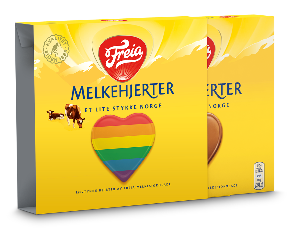 Freia Melkehjerter Pride