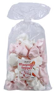 Kulørt marengstopper
