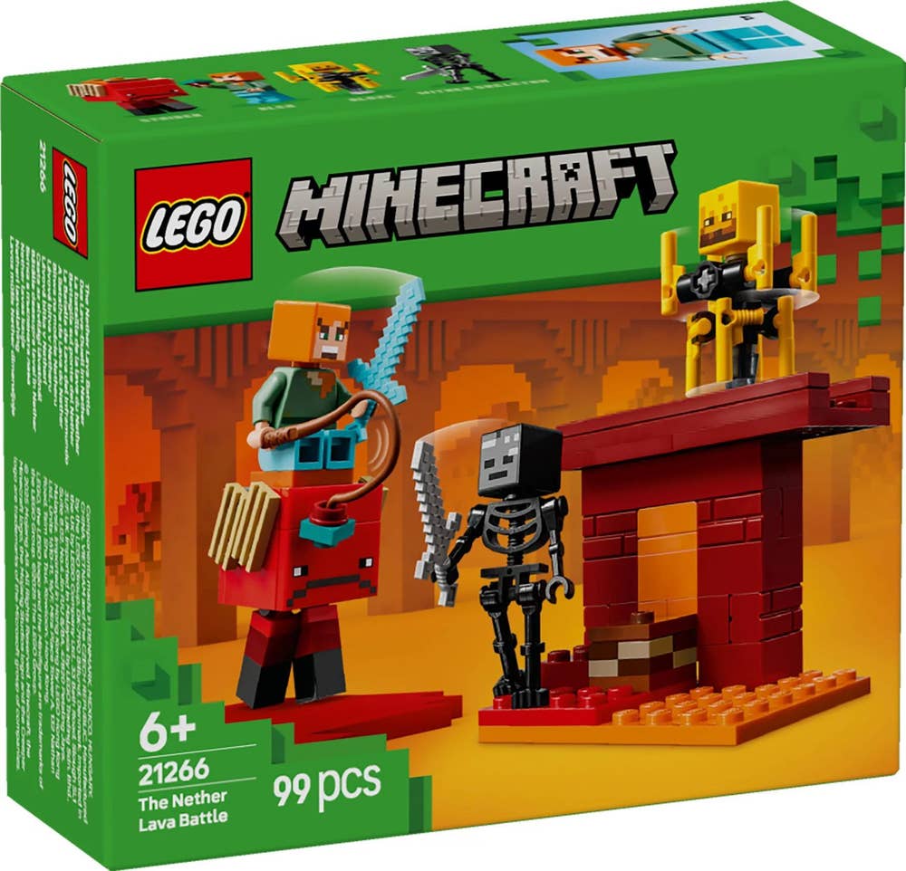 LEGO LEGO® Minecraft Underverden – lavakamp