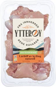Lårbiff av kylling naturell