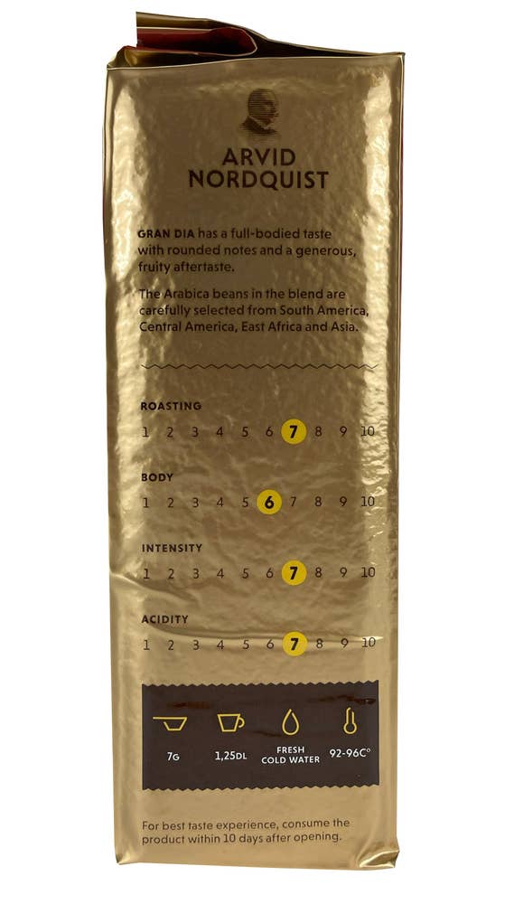 ARVID NORDQUIST Gran Dia Filtermalt, rund og fruktig