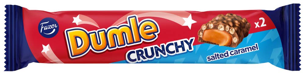 Fazer Dumle Crunchy salt karamell sjokoladebar