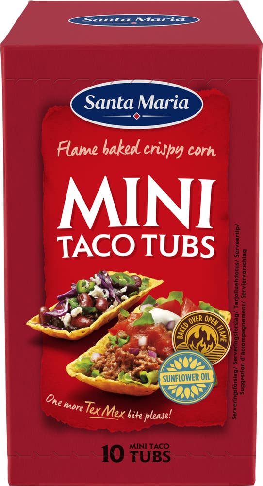 Santa Maria Mini Taco Tubs