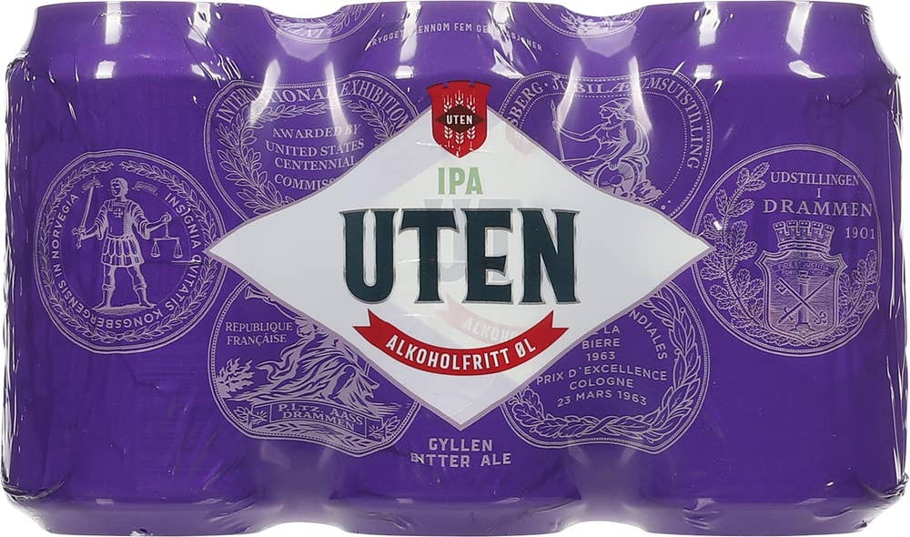 Aass Bryggeri Aass UTEN IPA 6x0,33 l