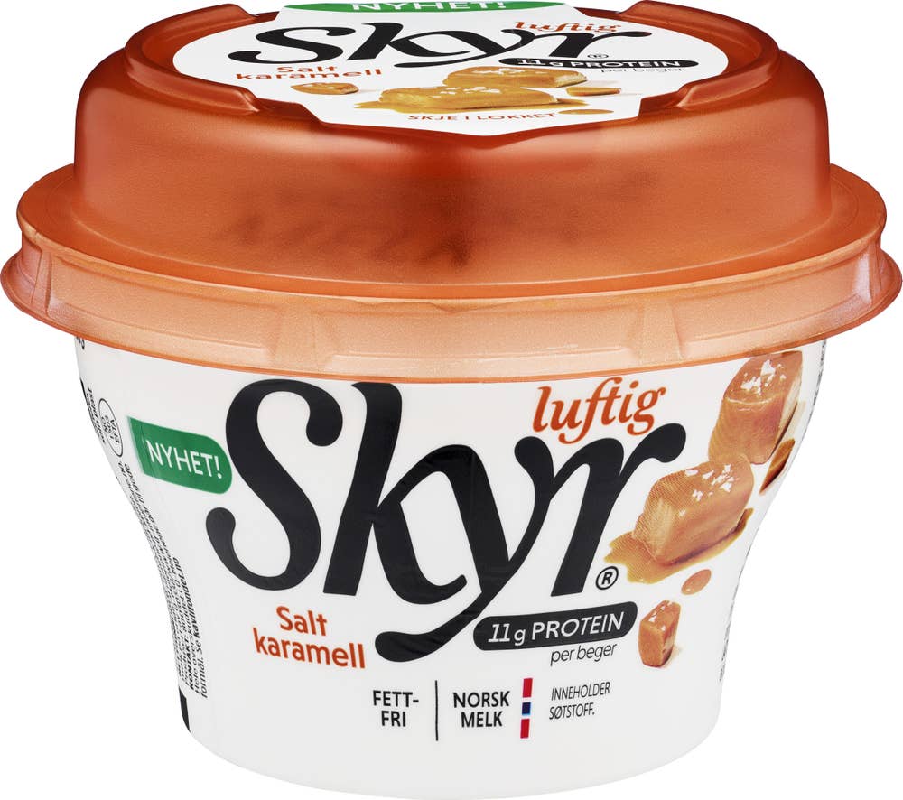 Skyr luftig salt karamell 130 g