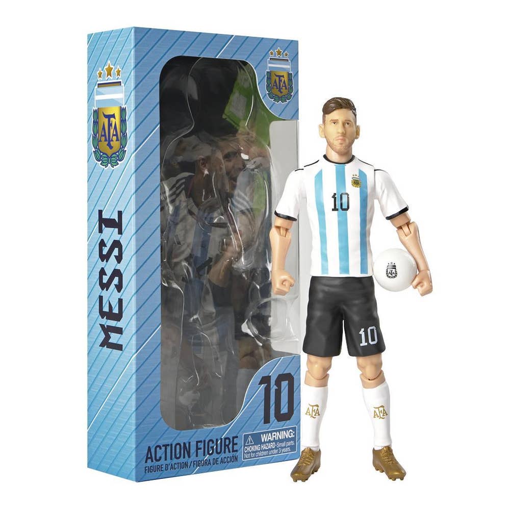 Magic Store Fotballfigur Messi i Argentina-drakt Høyde 20 cm