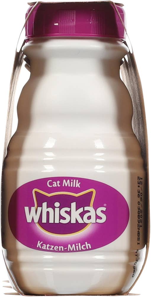 Whiskas Melk med lav laktose til katter 3x200ml