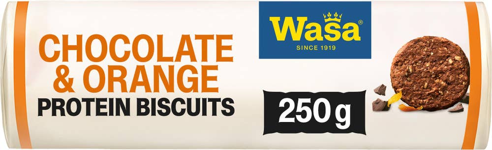 Proteinkjeks Chocolate & Orange 250 g