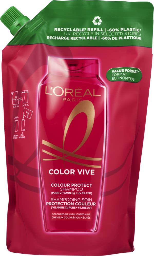 L'Oreal Elvital Color Vive shampoo refill
