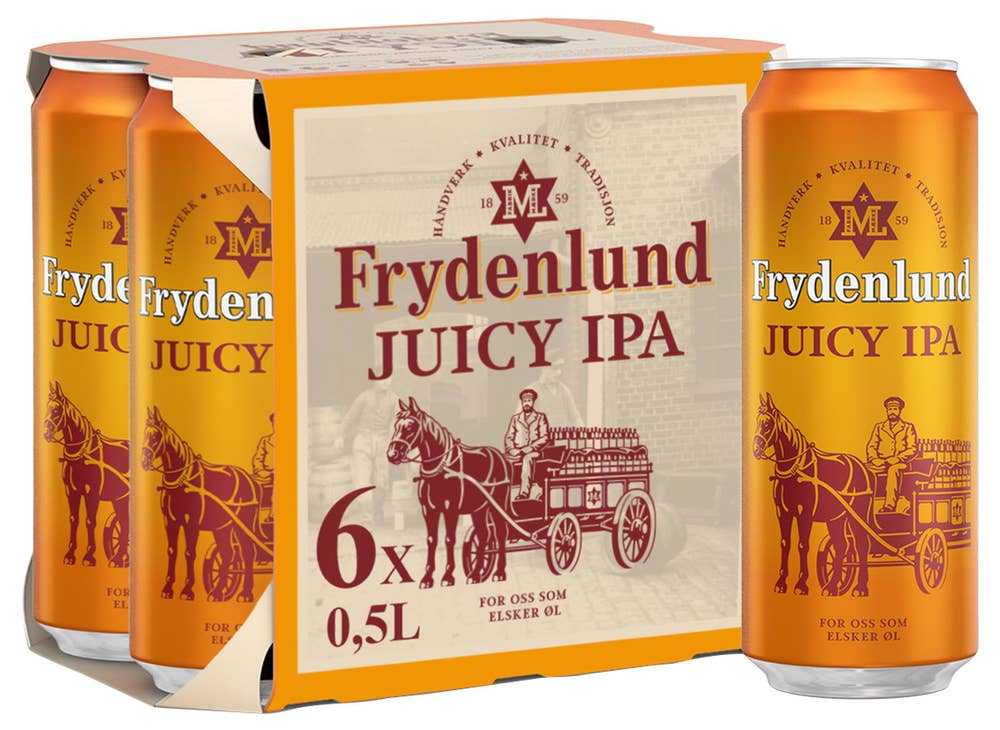 Frydenlund Juicy IPA 6 x 0,5l
