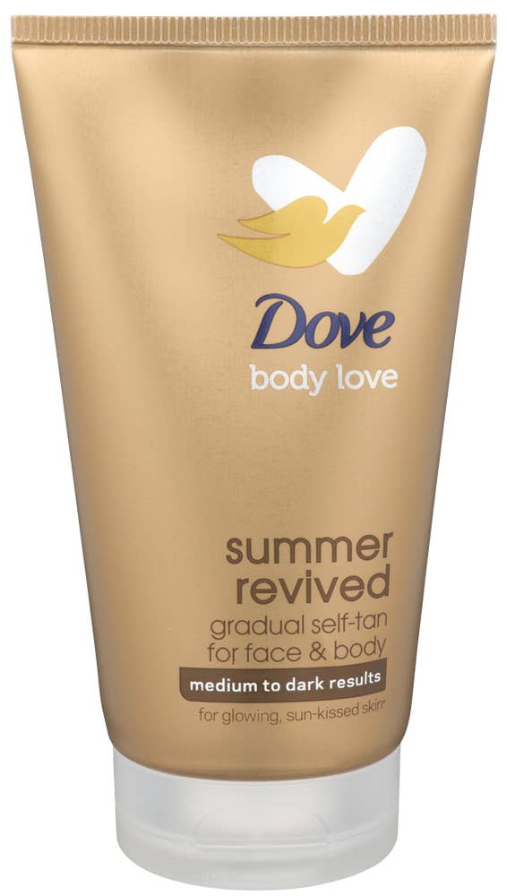 Dove Gradual Self-tan Lotion Face & Body Medium To Dark Summer Revived