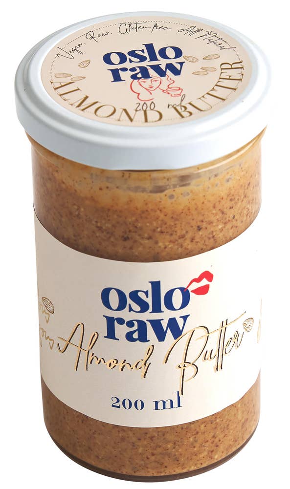 Oslo Raw Håndlaget mandelsmør