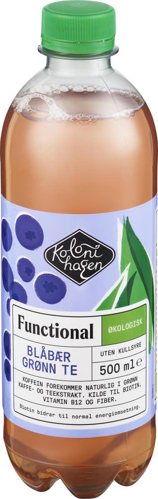Kolonihagen Økologisk Functional blåbær og grønn te