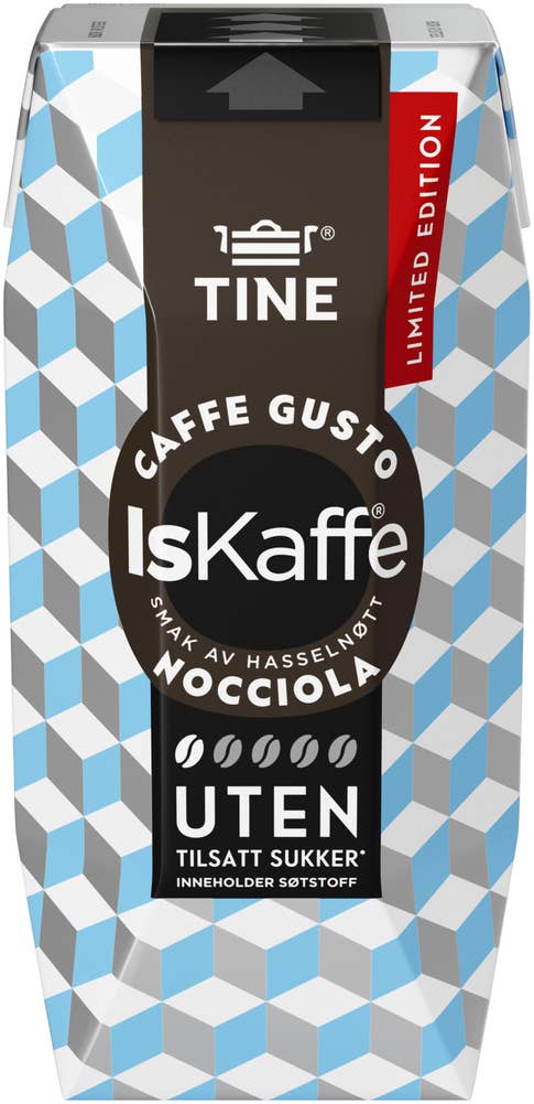 TINE IsKaffe Gusto Nocciola Uten Tilsatt Sukker