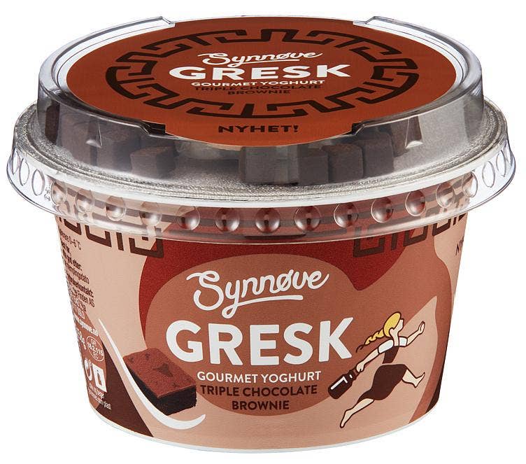 Synnøve Gresk Gourmet Chocolate Fudge Brownie