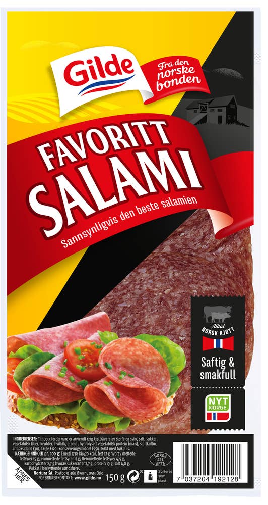 Gilde Favorittsalami Skivet