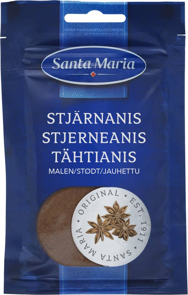 Santa Maria Stjerneanis, malt