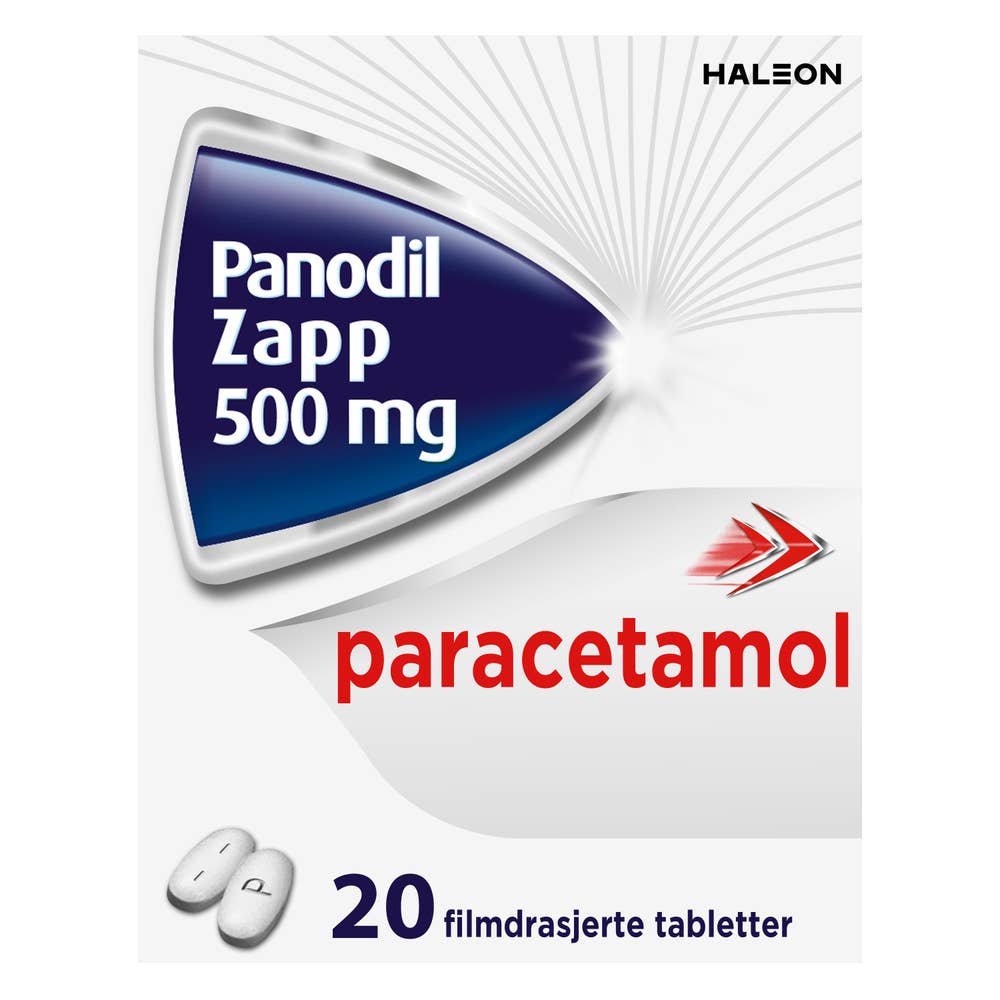 Panodil Zapp 500 mg