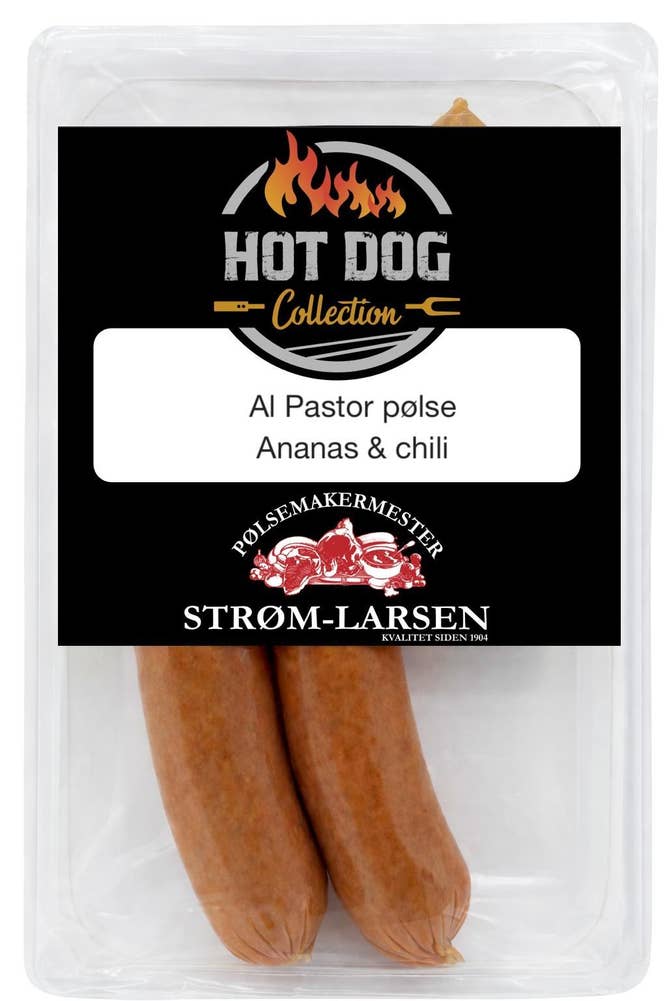 Strøm-Larsen AS Al Pastor pølse Ananas & chili