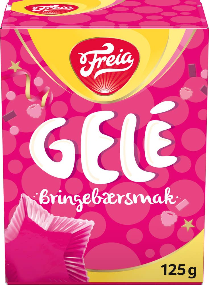 Bringebærgelé 125 g