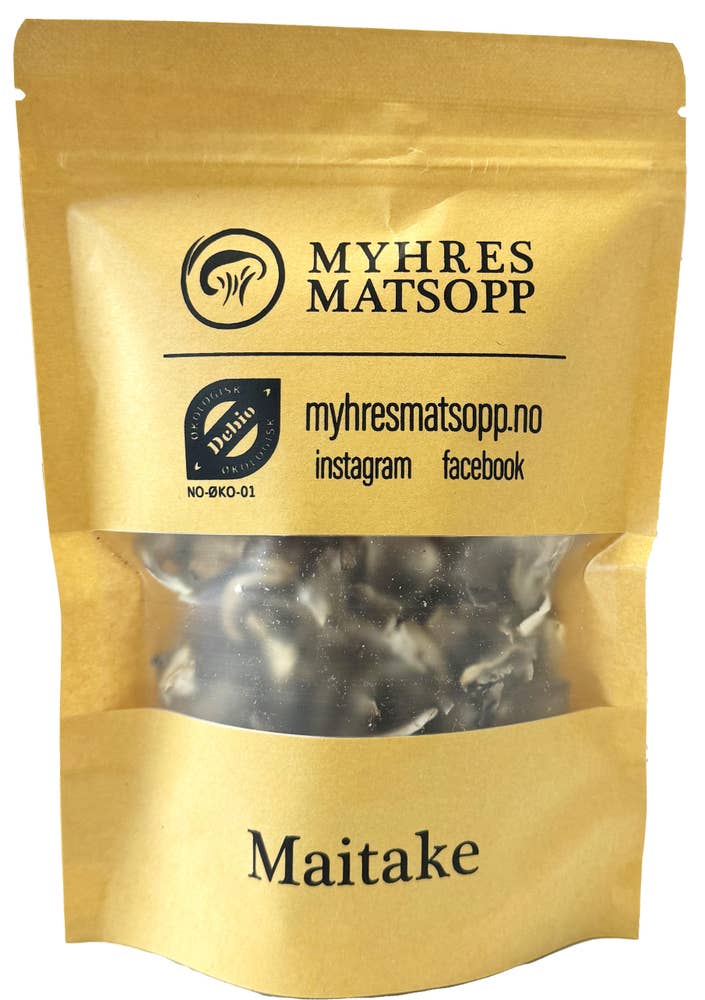 Myhres Matsopp Tørket maitake Økologisk