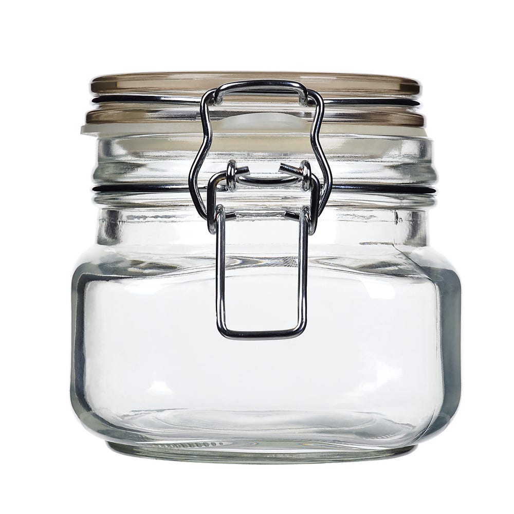 Clas Ohlson Glasskrukke Med Lokk