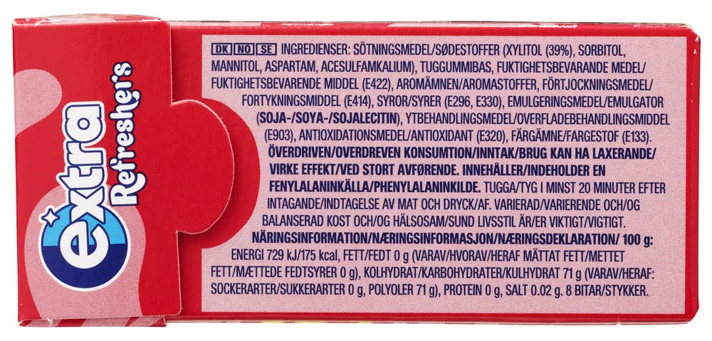 Extra Refreshers Strawberry lemon