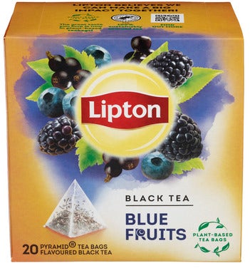 Lipton Blue Fruit Pyramide 20 poser