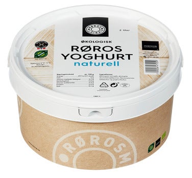 Rørosyoghurt naturell Økologisk