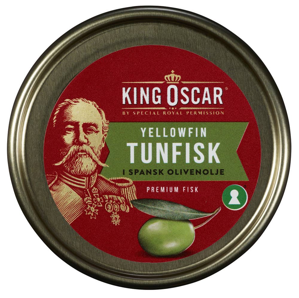 King Oscar MSC-tunfisk i olivenolje