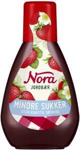 NORA Jordbærsyltetøy lett Squeezy