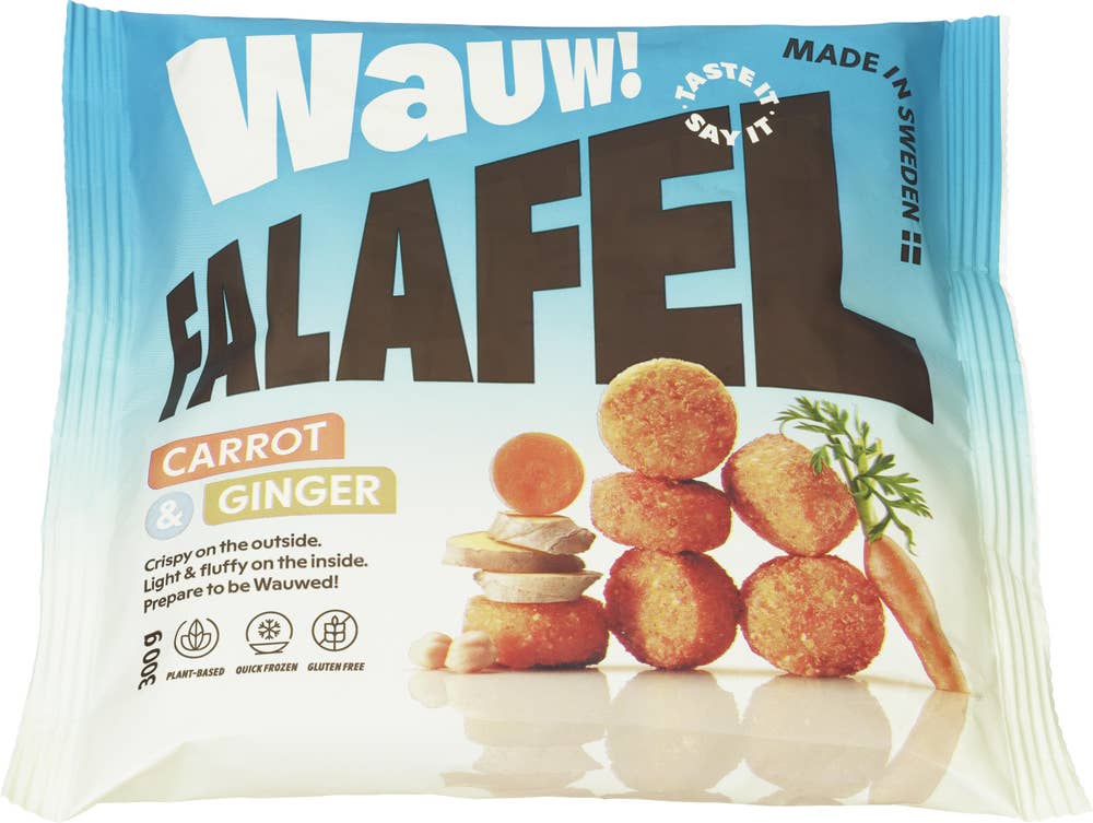 Wauw! Falafel Gulrot og ingefær