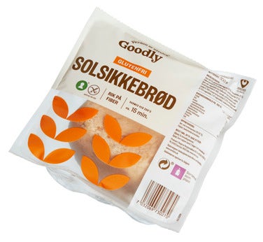 Goodly Solsikkebrød Glutenfri Økologisk