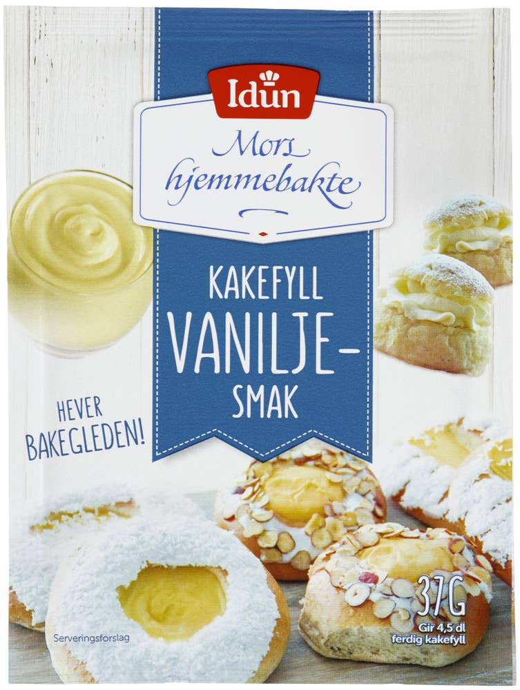 Kakefyll vanilje 37 g