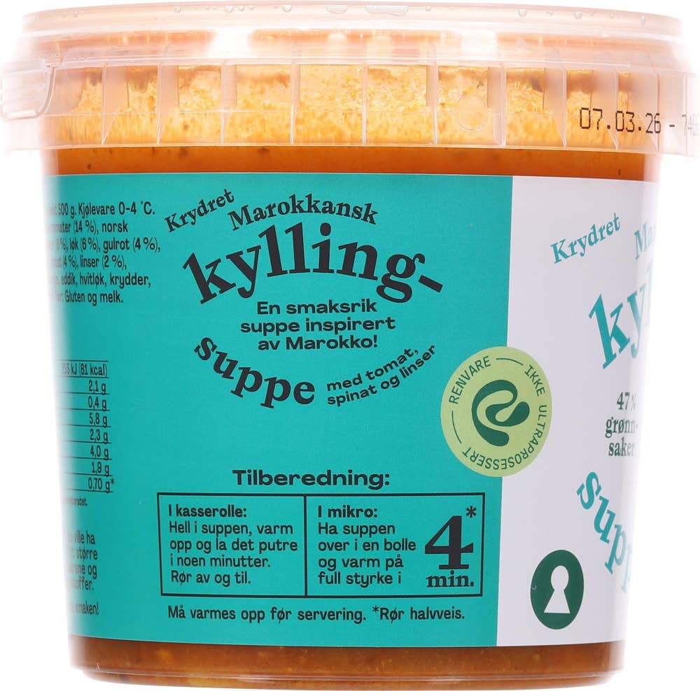 Mere Mat Marokkansk kyllingsuppe